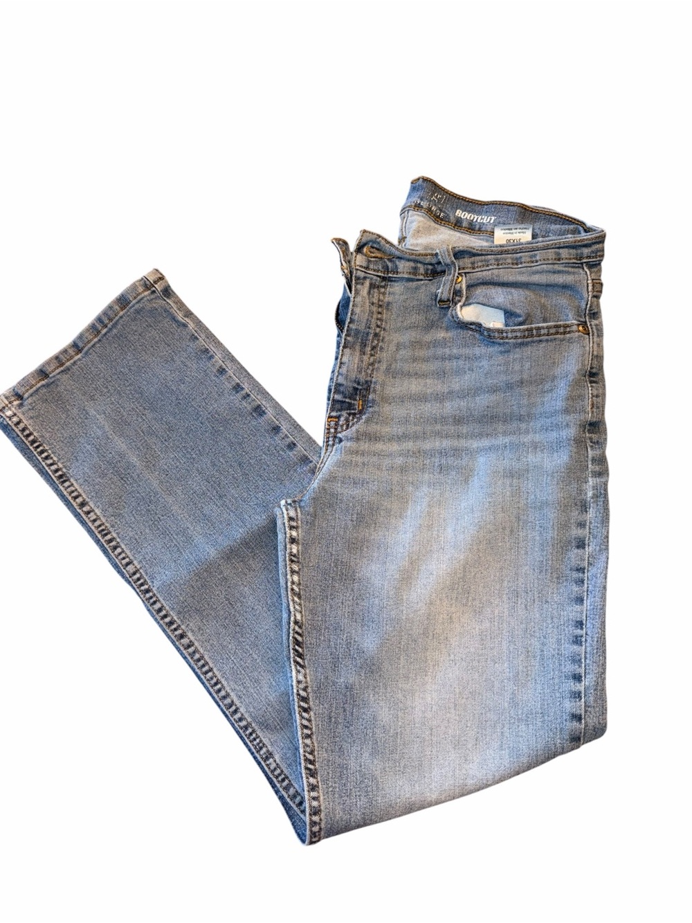 George Men’s Bootcut Jeans 31x30 Medium Wash Stretch Denim